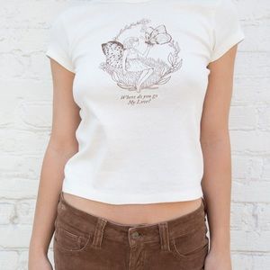 Brandy Melville baby tee